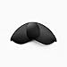 Walleva Black Polarized Replacement Lenses for Oakley Half Jacket Sunglasses