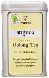 Wawee, Organic Oolong Tea, net weight 50 g (Pack of 1 can) / Beststore by KK