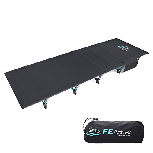 FE Active Folding Camping Cot Lightweight, Compact, Portable Outdoor