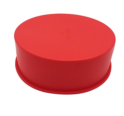 Baking Silicone 6.7-Inch Round Cake Pan Baking Mold, BPA Free, Non-Stick European-Grade Silicone, 6.7 x 2.16-Inches - Thumbnail 3
