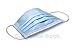 CLK MEDICAL SUPPLY ME3396B Superior X100 Ear Loop Procedure Face Masks, Easy Breathability, Light and Soft, 3-ply, 17.5 cm x 9.5 cm, Blue