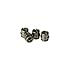 1911 Grip Screw Bushings with Black Zinc Coating x4 pcs (Screws Sold Separately)