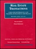 Real Estate Transactions : Statutes, Form and Problem Supplement, Goldstein, Paul and Korngold, Gerald, 1566625416
