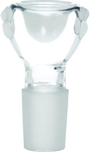 SCIENTIFIC LABWARE 12-915 SLIDE BOWL SPHERE HEAD GRIP DOTS FULL MELT IVORY WHITE 18MM
