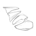 Rear Tail Light Lamp Cover Trim Bezels For Toyota RAV4 RAV-4 2016 2017 2018 ABS Chrome 4PCS/SET