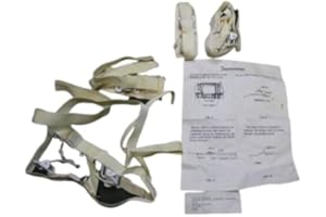 Military Outdoor Clothing Never Issued Snow Shoe Bindings, White, Universal Size
