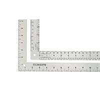 Fairgate Aluminum Designer L-Square, 14 x 24 Inches (L106)