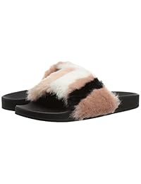 Steve Madden Softey sandalia de suela plana para mujer.