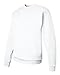 Hanes-Sweatshirt 7.8 oz. 50/50 - NON HOODED~White~Adult-SM