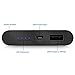 8000mAh Power Bank Portable USB Charger, iXCC Universal Compact External Battery Pack with 1-Feet Apple MFi Certified Lightning Cable - Black