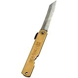 Higo no Kami 10 Pocket Knife by Nagao Seisakusho, Brass Finish
