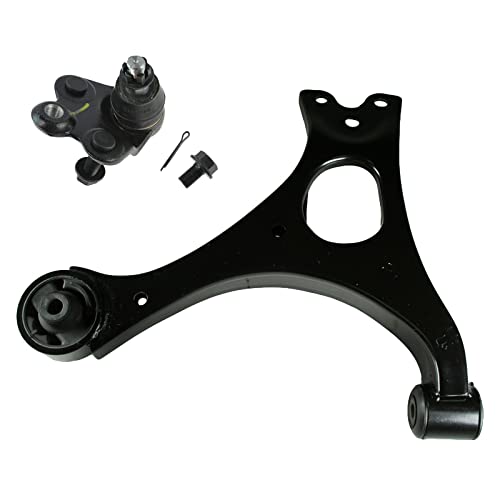 TRQ Front Right Lower Control Arm with Ball Joint Steel Compatible with 2006-2011 Honda Civic Image