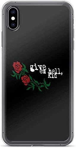 PHONE cases for iPhone 7 Plus/8 Plus Pure Clear Case For give em Hell, Kid My Chemical Romance