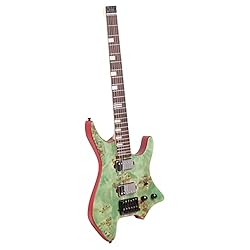 Leo Jaymz 6 Strings Headless Electric Guitar - Full