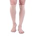 Doc Miller Compression Calf Sleeve for Men & Women, Premium Medical Grade, 20-30mmHg Graduated Support for Running, Calf Tear, Shin Splints, Knee High, Skin/Nude Calf Sleeves, Large Size, 2 Pair