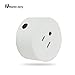 MartinJerry Mini Smart Plug Works with Alexa, Smart Home Devices Works with Google Home, No Hub Required, Easy Installation and App Control as Smart Switch On/Off/Timing (Round - 1 Pack)
