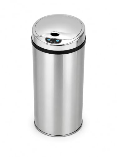 Lixeira Automática Inox 42 Lts Premium Sensor Banheiro Kzi
