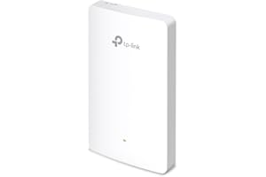 TP-Link Omada Business WiFi 6 AX1800 in-Wall Wireless Gigabit Access Point (EAP615-Wall) - MU-MIMO & Beamforming, Support OFD