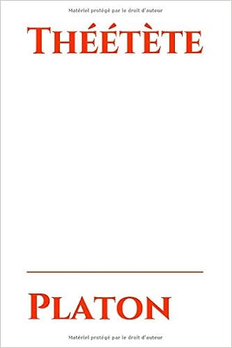 Theetete Un Dialogue De Platon Sur La Science Et Sa Definition French Edition Platon Cousin Victor 9798697641835 Amazon Com Books