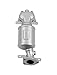 Pacesetter 201070 Direct Fit Catalytic Converter for Honda Accord/Odyssey/Pilot/Acura TL (3.2L) MDX 3.5L Front Engine