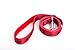 EcoBark Dog Leash - Soft & Reflective Comfort Training Leashes with Padded Handle - Strong Durable Heavy Duty - Training and Pulling for Small, Medium or Large Dogs (Red)