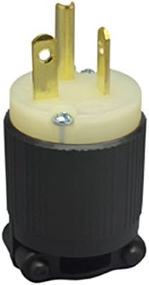 YuaDon NEMA 5-20P Locking Plug 125Volt,20Amp 2 Pole 3 Wire UL LISTED-Grounding