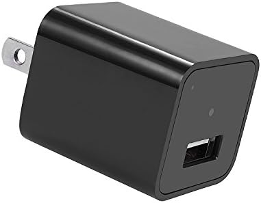 Lenofocus Hidden Camera 1080P USB Wall Charger Spy Cam Nanny Camera Small Security Cameras for Home and Office