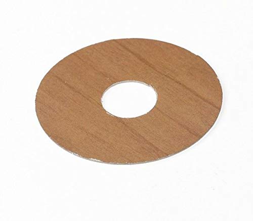4 x Laser Cut (FC17 Natural Beech) Pipe Surrounds/Covers for Laminate Flooring (Can be Used for Natural Floor Covers)