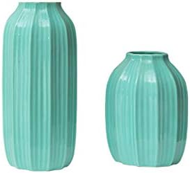 花器 花瓶北欧セラミック装飾品ヨーロッパスタイルのリビングルームフラワーポーチテレビキャビネットテーブルデコレーションモダンな家庭用家具 ギフト用の花はランダムです 花瓶 Blue 即日出荷 Color