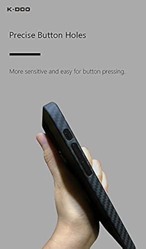 K-Doo Kevlar Genuine Carbon Fiber case Bulletproof Material Slim