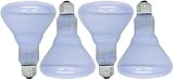 GE Lighting 48692 Reveal 65-watt 445-Lumen BR30 Flood Light Bulb, 4-Pack