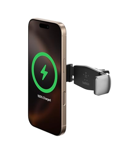 Belkin Car Vent Mount for iPhone, Samsung, Silver