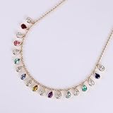 Eata Gift Lab-Grown Diamond Necklace Pear-Shaped