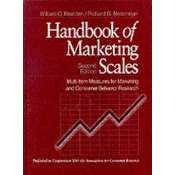 Marketing Scales Handbook: Multi-Item Measures for Consumer