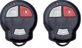 2 NEW Design Tech / Auto Command ELGTX7 3 Button Transmitter Remote Start Fob Pair