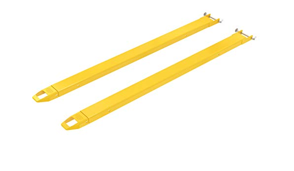 Vestil Fe 4 84 P Fork Extensions Pin Style 84 L X 4 W Pack Of 2 Yellow Forklift Amazon Com Industrial Scientific