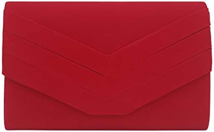Toponly Women Pure Color Geometric Cocktail Bridal Clutchs Party Crossbody Bags Evening Envelope Handbag Purse for Phone Lipstick