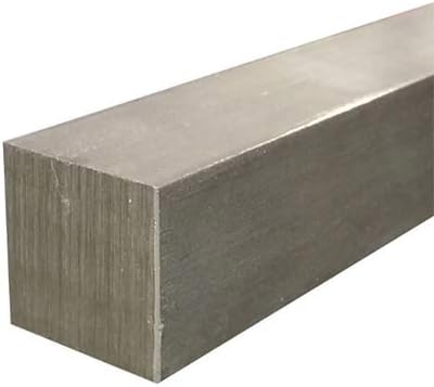 304 Stainless Steel Square Bar Length 100mm 25mmx25mm