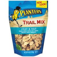 PLANTERS 422519 TRAIL MIX, FRUIT, NUT FLAVOR, 6 OZ BAG