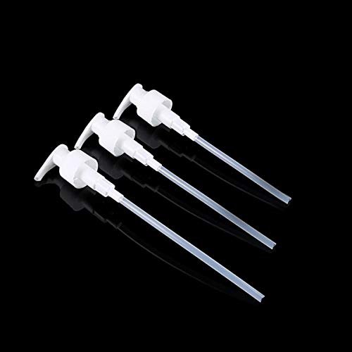 image for Pralb 9 Pack Liquid Shampoo Lotion Dispenser Pumps, Plastic Liquid Sha