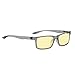 GUNNAR Computer Blue Light Blocking Glasse's Amber Lens, Gray Crystal, Kids/Youth
