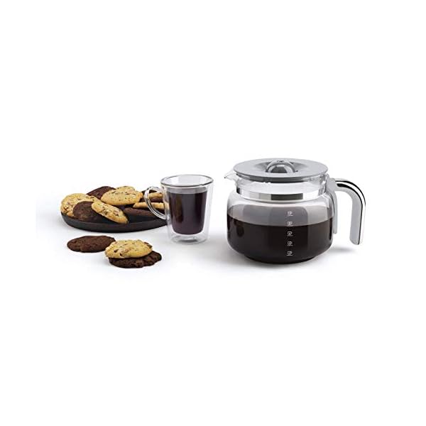 Cafetera de filtro italiana Smeg DCF02BLEU 220v. NEGRO - Imagen 6