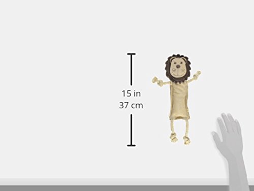 Ethical Pets Dura-Fused Leather Assorted Jungle Animals Dog Toys, 14"