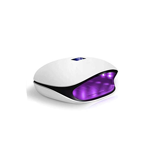 CHCDP Nail lamp-UV LED Nail Lamp for Gel Nail Polish Curing 5 Fingernails & Toenails with Sensor