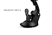 Car Mount Cell Phone Holder Universal for windshield Accessories Compatible to Samsung Galaxy S7 S6 S5, iPhone 6s 5s 5c and other mobile + Car charger, red.