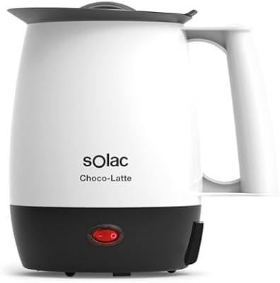 MH9100 Choco-Latte Calienta leche, 250 W, Plástico, Blanco