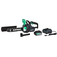 Amazon Brand - Denali by SKIL 20V Brushless 12-Inch Chain Saw Kit, Includes 4.0Ah Battery & Charger