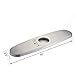 Khrodis Modern Stainless Steel 3 Hole Kitchen Sink Cover Deck Plate for Kitchen Sink/Bathroom Sink (Cover plate)