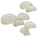 Kitan Club Luminous Mushroom Plastic Toys - Magnetic and Glow-in-the-Dark - Blind Box Includes 1 of 8 Collectable Figurines - Authentic Japanese Design - Made from Durable Plastic