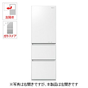 パナソニック パナソニック エコナビ搭載冷蔵庫 NR-C37HGML-W 取扱説明